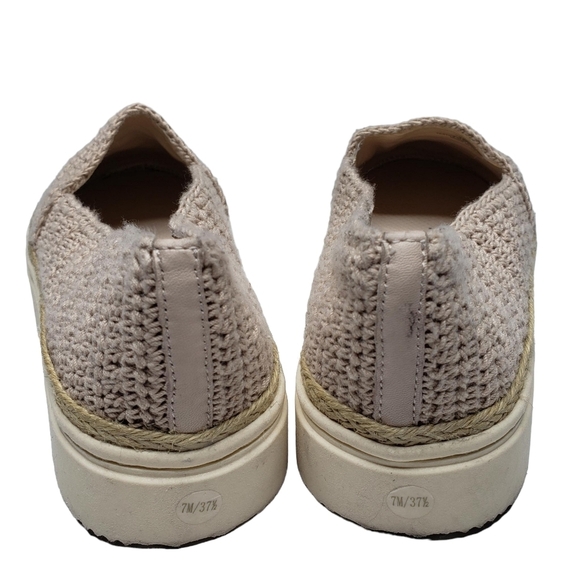 Vince Camuto | Relinsta Beige Woven Fabric Bohemian Platform Sneakers Women's 7 - Picture 5 of 12